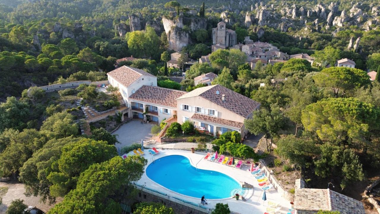 Hotel Les Hauts De Mourèze Exteriör bild